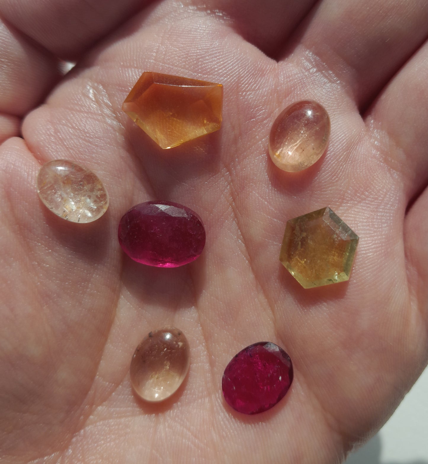 Juicy gems cabochon lot
