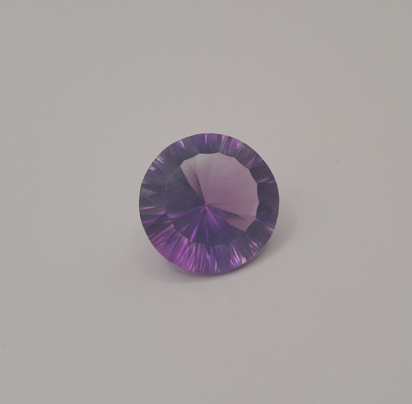 Amethyst facet round 22.80ct