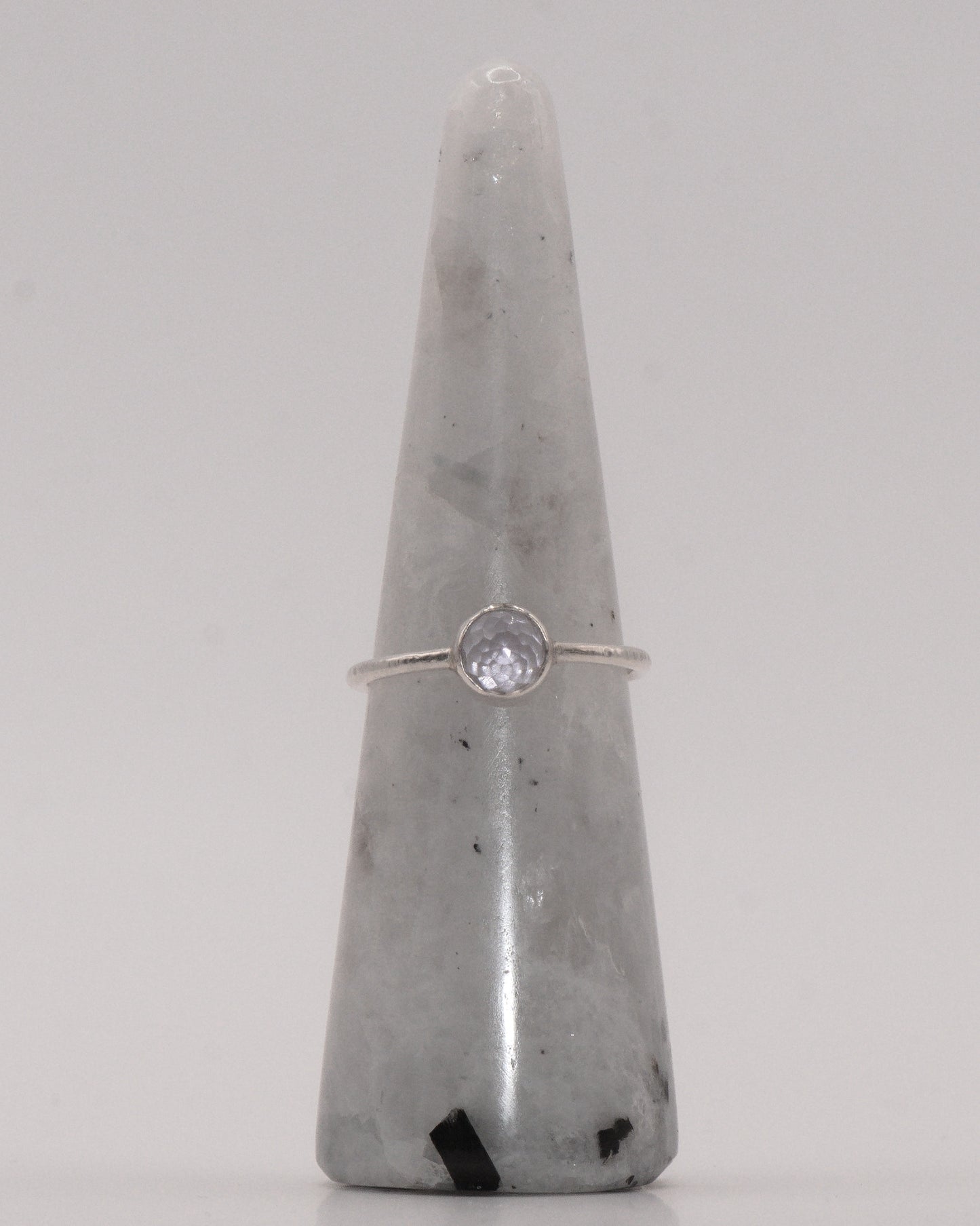 Amethyst princess ring