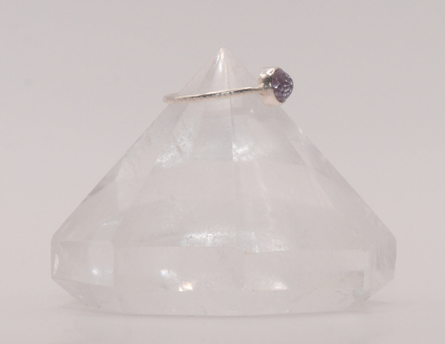 Amethyst princess ring