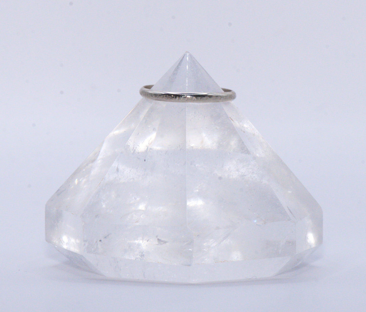 Half round stacker ring 2mm